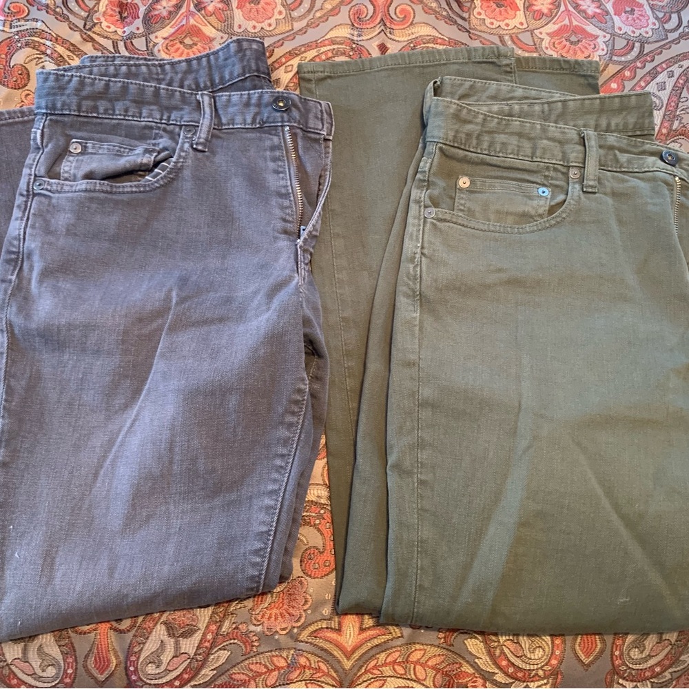 Men’s Bonobos Pants 33/30 (2 pair)